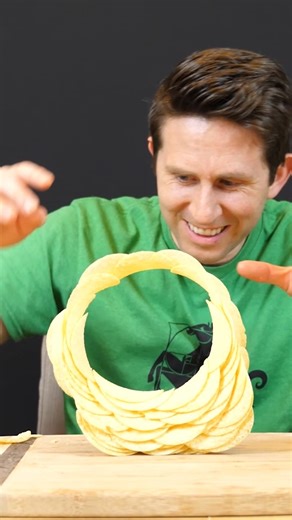 Can you stack Pringles in a circle? 🥔​🤔 | The Action Lab