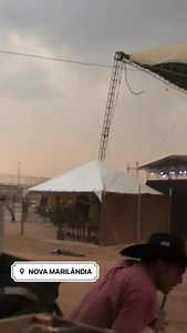 Nova Marilândia tbm não escapou da ventania | O Escobar