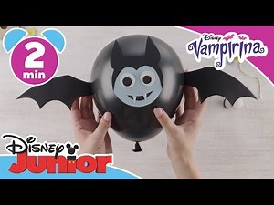 Balon cu Vampirina tutorial | Vampirina | Disney Junior România