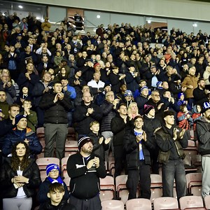 💙 😍 👏 The support you gave to the lads on Tuesday night was phenomenal! Are you ready to do it all over again tomorrow? 👊 #wafc 🔵⚪️ | Wigan Athletic