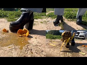Girl Crush Fetish fruits in Boots