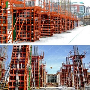 [Hot Item] Square Column Shuttering Steel Formwork Concrete Forming for Concrete Placement with Various Specifications