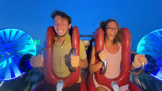 Alexis & Jared 2nd Ride | Slingshot & Vomatron at Indy Speedway