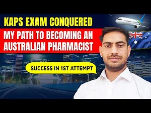 KAPS exam conquered | My Path to becoming an Australian Pharmacist | KAPS Exam Australia