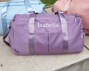 Personalized Duffel Bag With Name,personalized Weekend Bag,personalized Gift,ladies' Yoga Bag,travel Bag With Name,girl Gift,monogrammed Bag - Etsy