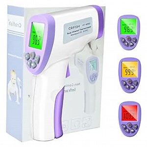 Amazon.com: Forehead Thermometer, Non-Contact Infrared Adult and Child thermometers, with Fever Alarm, Accurate Reading and Memory Function, for Indoor and Outdoor use, 1 Second Results : Baby