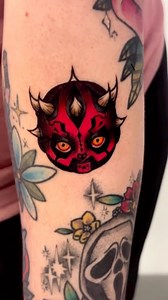 28 reactions | Darth Maul Kewpie tattoo by @tattygnatty at @pristineink in Dallas, TX | TattooSnob.com | Facebook
