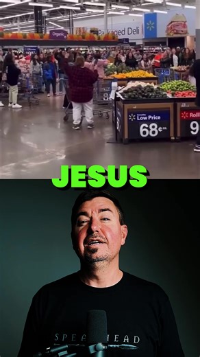 7.6K views · 620 reactions | Watch Jesus show up at this Walmart in KC! 勞 #walmart #kansascity #Jesus #worship #Christian | Spearhead Missions | Facebook
