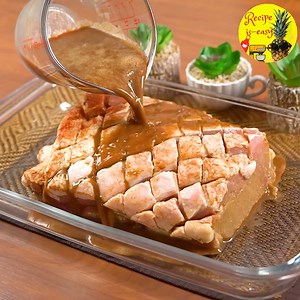 I never cook pork loin without this sauce | Recipe is easy