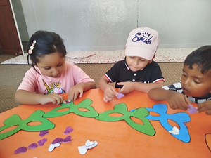 Gaijatra: learners made face masks to celebrate Gai Jatra #Toddler #PG | NIST School