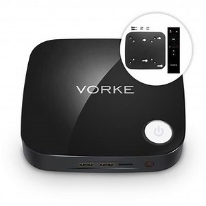 VORKE V1 Plus J3455 4GB/64G MINI PC with Mount Rack+VORKE R1