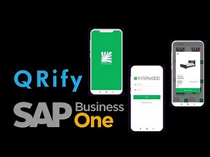 QRify - QR Code Based Mobile Application for SAP Business ONE Sales