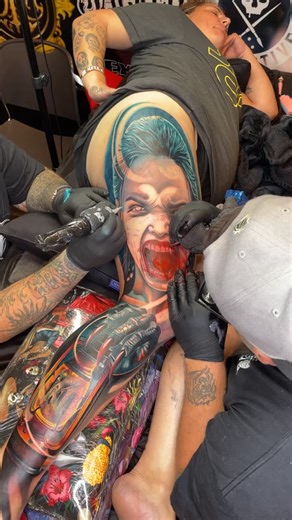 How would you describe this crazy tattoo? | Tattoo Lovers