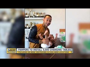 Pampers to install 5,000 changing tables in mens' restrooms