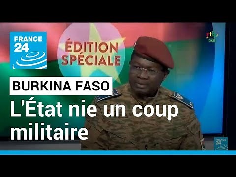 Coups de feu au Burkina Faso : L'État nie un coup militaire • FRANCE 24
