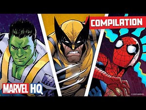 Meet Marvel Super Heroes & Villains 💪 | Get To Know | ‪Compilation | @MarvelHQ - Videos For Kids