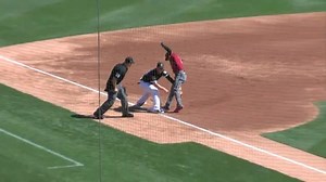 Relay throw perfection. http://atmlb.com/2m5t743 #SoxSpringTraining | Chicago White Sox