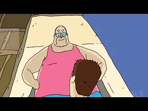 Big Lez show - Quentin smoking
