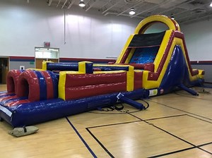 51' Obstacle Course (wet/dry) - Apex Inflatables In Chattanooga