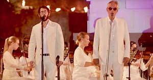 Josh Groban And Andrea Bocelli Join Forces For Delightful Duet