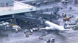 Sea-Tac Airport Ramp Worker Escorted to Ambulance