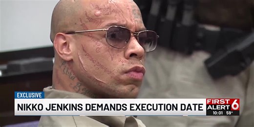 Omaha spree killer Nikko Jenkins in court after asking to be executed