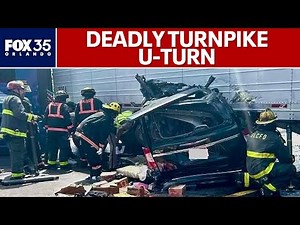 3 people killed on Florida Turnpike after semi-truck driver makes illegal U-Turn, FHP says