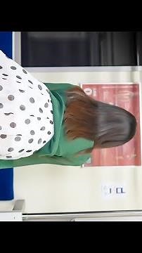 Japanese girl Underwear LOOKBOOK with up skirt on the subway Ai 실사 룩북