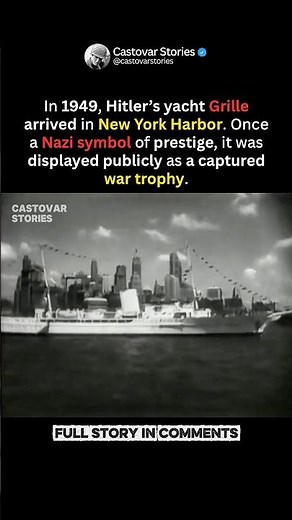 Hitler’s Yacht in New York Harbor #shorts