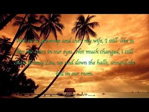 Check yes or no-George Strait-Lyrics on the screen