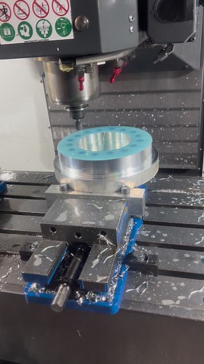 4.9K views · 73 reactions | These billet brake hats are so soothing to machine.  #machining #mill #cnc | Busted Knuckle Off Road | Facebook