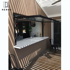 [Hot Item] Aluminium Alloy Bi-Folding Window Sliding Glass Windows Flip up Window Double Glazing