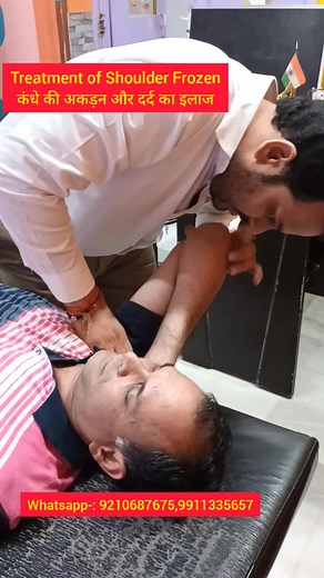 228K views · 2.6K reactions | Frozen Shoulder Treatment. #frozenshouldertreatment #FrozenShoulderpain #frozenshoulderpaincure #frozenshoulderexercise #chiropractic #chiropractor #chiropracticcare #chiropractordelhi #chiropracticadjustment #Neurotherapy #yoga #yogalife #facebookreelsviral #facebookreels #facebookshorts #facebookpost #facebooktrending | Dr Ram Avatar Sharma Neurotherapy Expert | Facebook