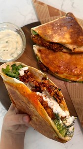 702K views · 8K reactions | Crispy Chicken Burger Folded Wrap A...