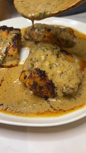 Blackened Cod Recipe with Creamy Pan Sauce