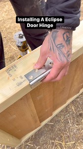 Installing A Eclipse Door Hinge DEWALT#How #build #asmr #howto #asmrsounds #reel #HomeImprovement #diy #dewaltuk #dewaltpartner | The Home Improvements Channel Uk