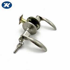 [Hot Item] Furniture Hardware Latch Lock Tubular Handle Door Keyed Keyless Steel Zinc Alloy Passage Entrance Privacy Storeroom Lever Lock