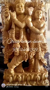 2.8K views · 21 reactions | Radha Krishna statue | Oscar Design Decor | Facebook