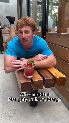 Thirsty? We've got options! Try our holiday Naughty or Nice Margarita | Islands Restaurant Burbank