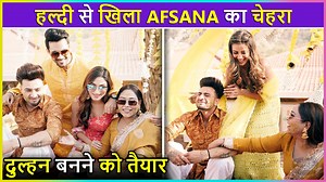 The Titiliyan Singer #AfsanaKhan is getting married to her prince charm,Many stars like Rakhi Sawant, Donal Bisht, Abhishek Kapoor & Umar Riaz were seen enjoying her Haldi Ceremony. | Telly Masala