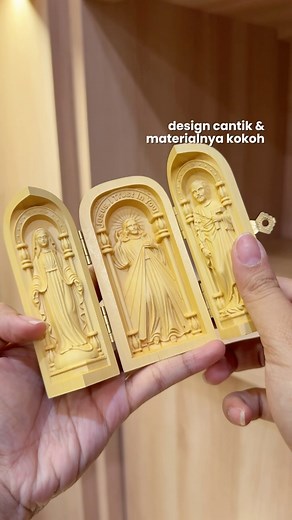 Pajangan Kayu 3D lipat , unik dan lucu banget semuanya wajib punya 🥹💯 #yerayatokorohani #tokorohanijakarta #hiddengemrohani #tokorohanikatolik #tokorohaniprotestan #dekorasirohani #hiddengemrohani #jualaksesorisrohani | Yeraya Toko Rohani