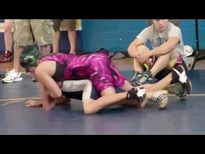 Skilful Girl Pins Boys At Wrestling