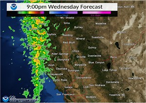 2.4K views · 62 reactions | ️ Widespread rain showers will enter northern California later tonight and push eastward towards the Sierra through tomorrow morning. Here is a look at the possible timing of this next wet weather event! | US National Weather Service Sacramento California | Facebook