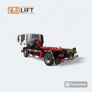 [Hot Item] Hydraulic System Roller Roll off Hook Lifting Bin Garbage Container Lift Trucks