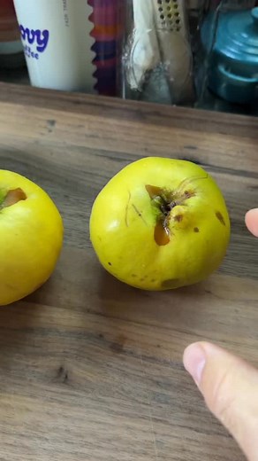 Quince preserves. Get the recipe here! https://www.amateurgourmet.com/blog/2025/quincepreserves | Amateur Gourmet