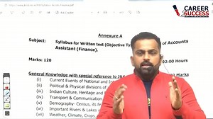 135K views · 1.3K reactions | #Jkssb Finance Accounts Assistant...