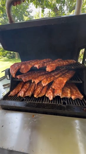 4.6K views · 35 reactions | Can your grill handle 18 racks of ribs?   The Gravity Series can.  Shop our collection of charcoal grills and smokers today: https://www.masterbuilt.com/collections/charcoal-grills  @feedingkiddswithfire | Masterbuilt | Facebook