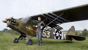 Piper L-4H Grasshopper “Rosie the Rocketer” - The Fearsome Bazooka-Equipped Cub