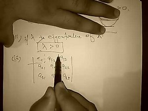 Five Tests for Positive Definite Matrix(Hindi)