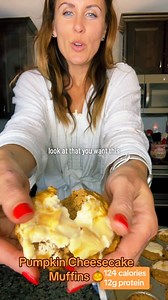 🎃 Pumpkin Cheesecake Muffins Recipe*Makes 4/5 Muffins (187 calories and 18g of protein)**Ingredients:** - 2 scoops Sinful Cinnamon Protein Powder - 1/2 cup Oats - 1/2 tablespoon Baking Powder - 1 teaspoon Pumpkin Spice - 2 Eggs - 1 cup Pumpkin Purée - 1 teaspoon Vanilla Extract **Cream Cheese Filling:** - 2 ounces Cream Cheese - 1 tablespoon Devotion Nutrition Angel Food Cake Protein Powder - 1 tablespoon Sugar-Free Confectioners Sugar - A little bit of Milk to mix **Instructions:** 1. Preheat 